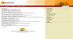 Desktop Screenshot of livingeconomics.org